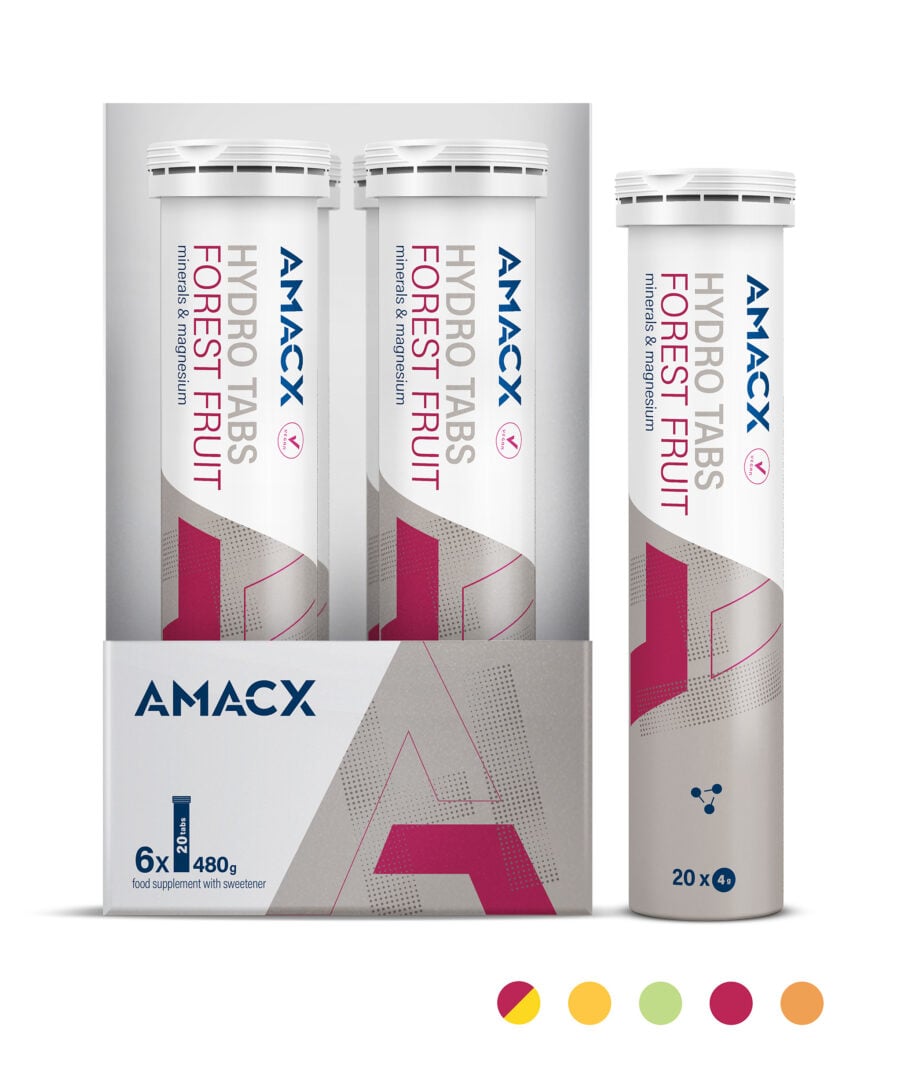 Amacx - Hydro Tabs Forest Fruit - Display 6 stuks