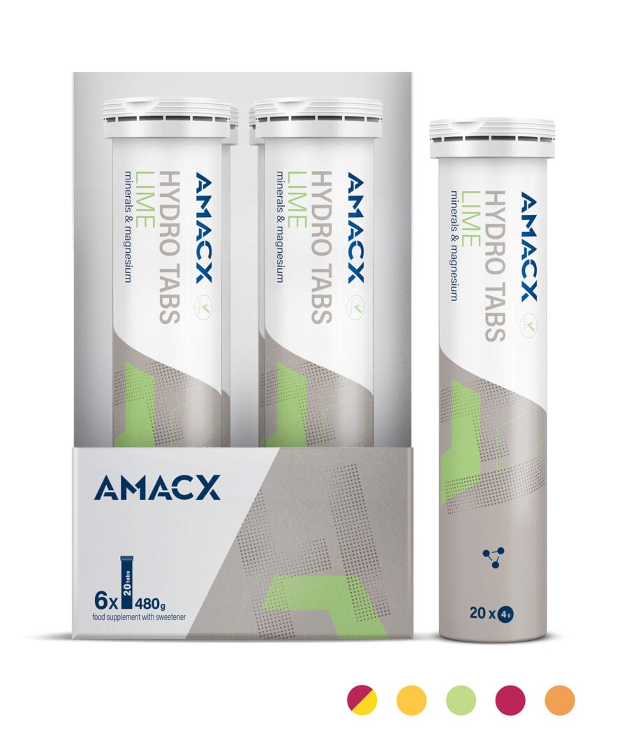 Amacx - Hydro Tabs Lime - Display 6 stuks - Duursport
