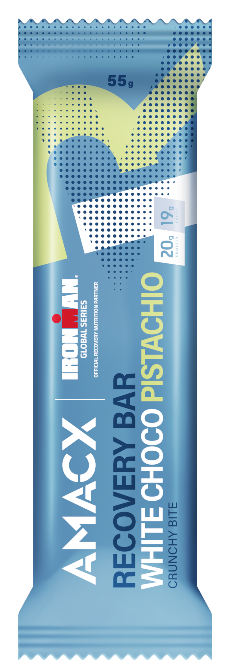 Amacx - Recovery Bar White Choco Pistachio - Duursport - Per stuk