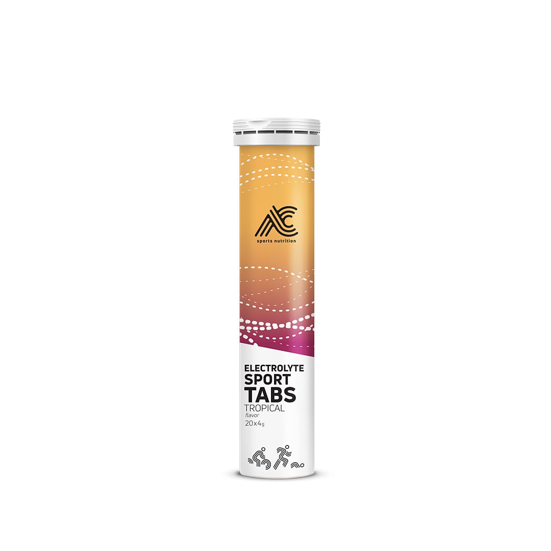 AC Sports Nutrition - Electrolyte Tabs 20 x 4 - Tropical Fruit