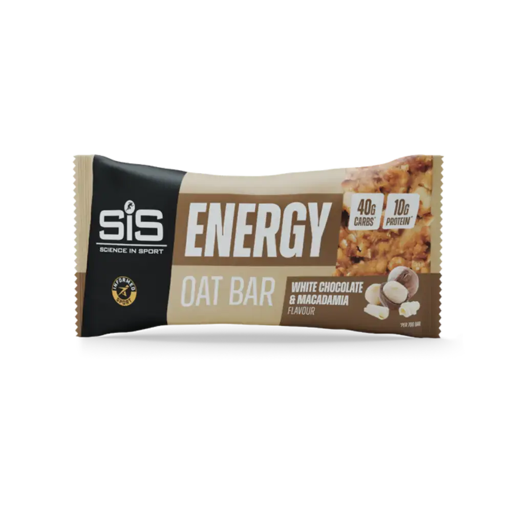 SiS - Energy Oat Bar -White Chocolate Macadamia - Duursport