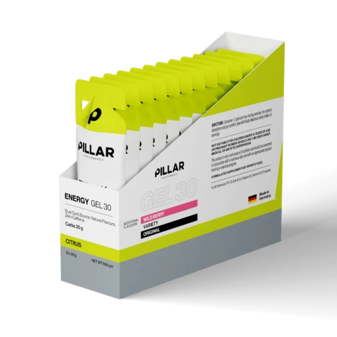 Pillar Performance - Energy Gel 30 Display - Citrus - Duursport